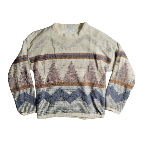 allen wah Other - Vintage 80s Allen Wah Men's Sweater Size Large Tall Abstract Grandpacore